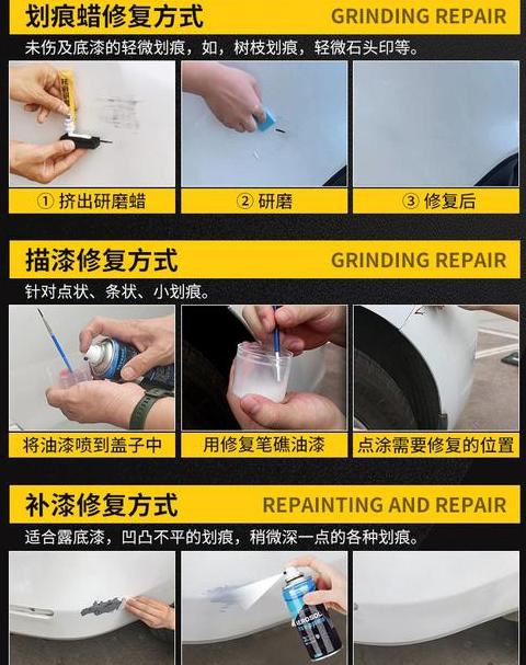 汽车油漆点快速清除技巧