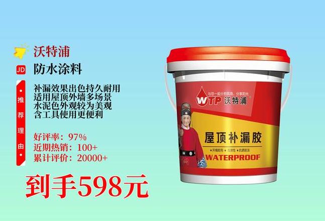 沃特浦WaterPo屋顶补漏：长效防水涂层，全方位防水解决方案