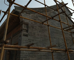 古建施工-青砖青瓦