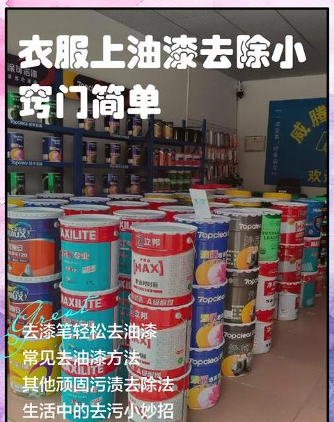 衣服油漆污渍清洗攻略