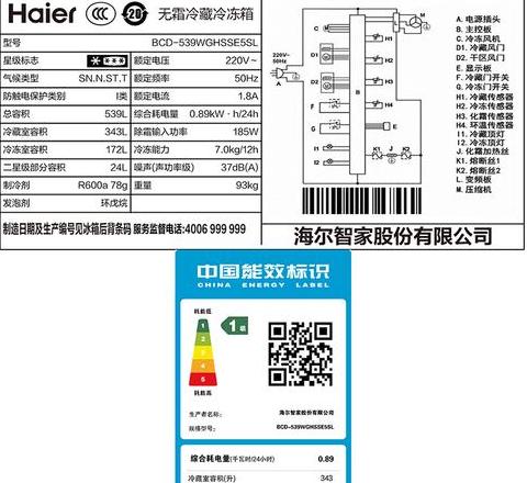 海尔嵌入式冰箱尺寸一览表