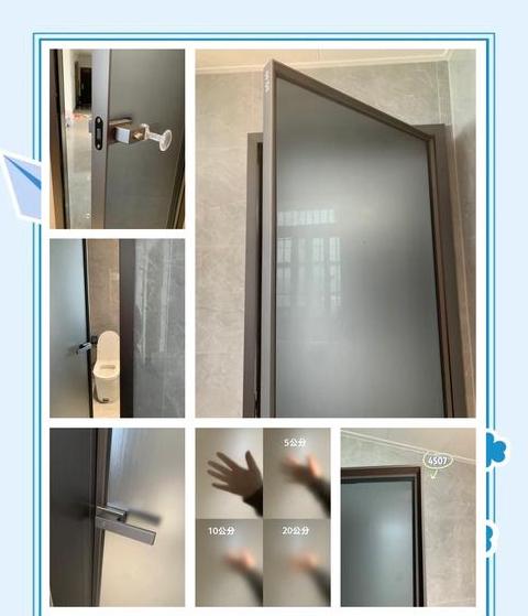 卫生间灰油砂玻璃门怎么选