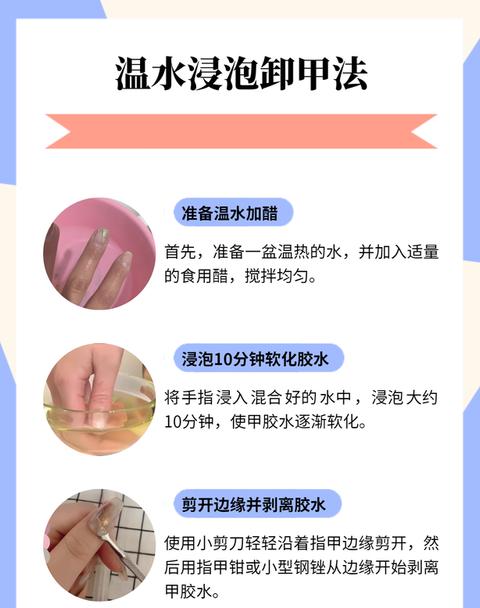 穿戴甲胶水去除攻略：轻松卸下不伤指甲