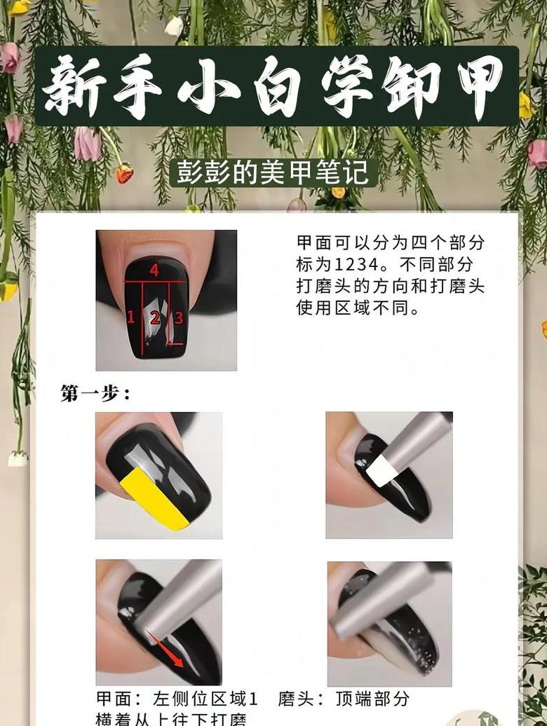 美甲胶水溶解与卸除小技巧大揭秘