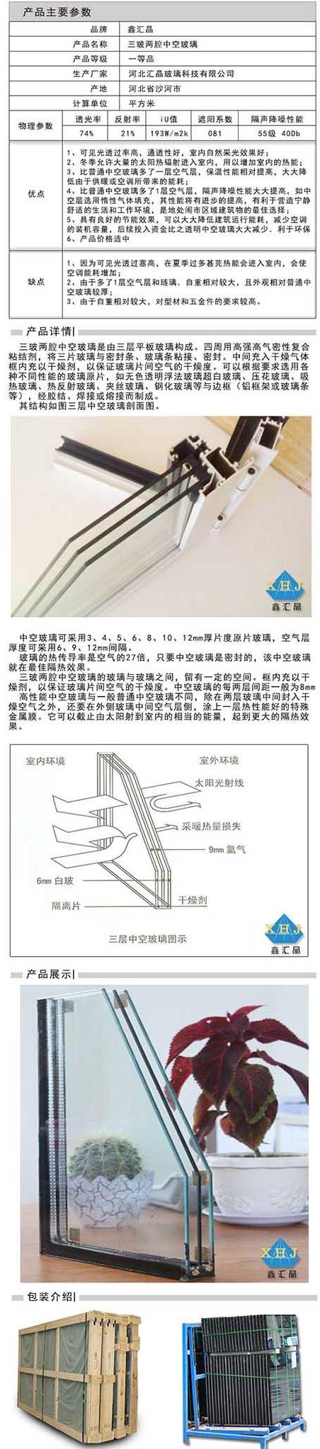 三玻两腔玻璃厚度标准及特点解析